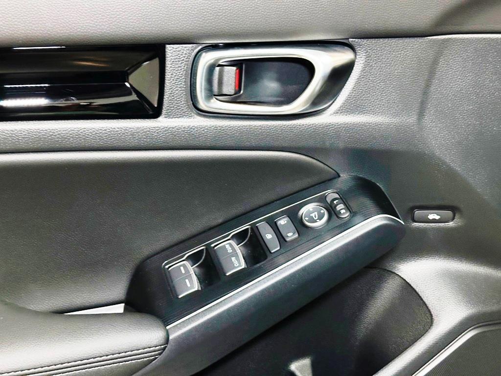 2026 Honda Civic Sedan Hybrid Sport - Meteorite Gray Metallic exterior view 12