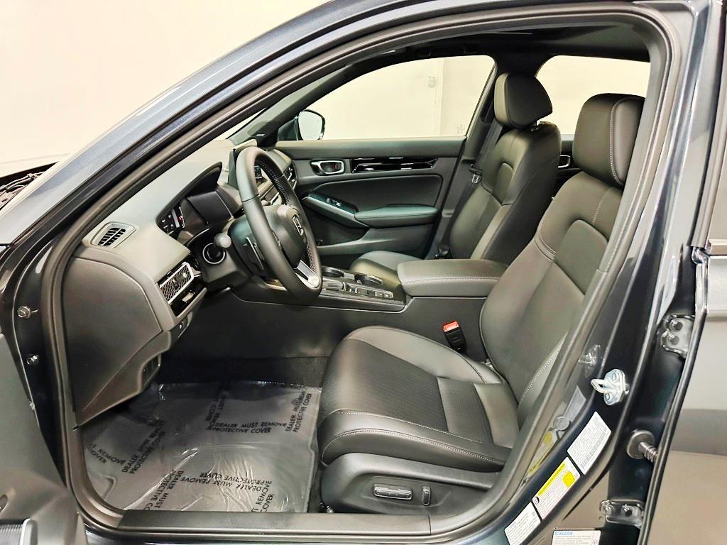 2026 Honda Civic Sedan Hybrid Sport - Meteorite Gray Metallic exterior view 13