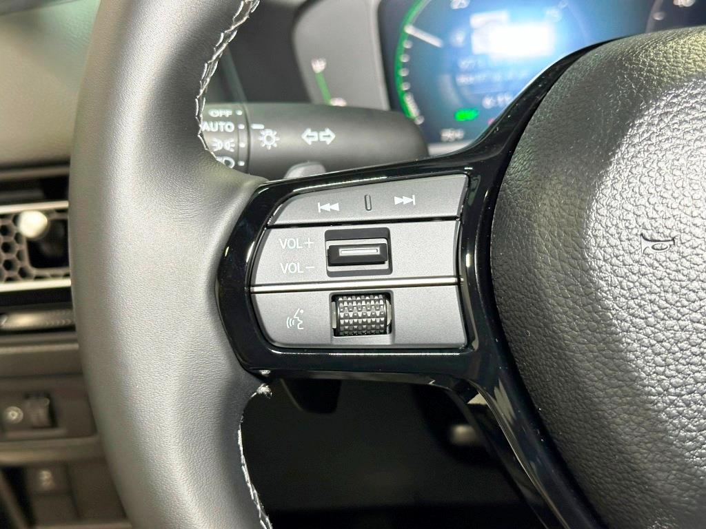 2026 Honda Civic Sedan Hybrid Sport - Meteorite Gray Metallic exterior view 16