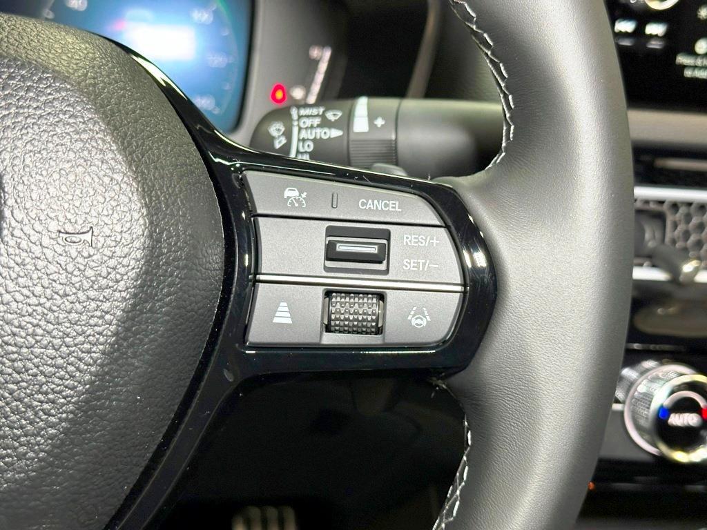 2026 Honda Civic Sedan Hybrid Sport - Meteorite Gray Metallic exterior view 17