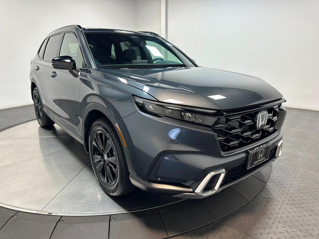 2026 Honda CR-V Hybrid Sport Touring - Meteorite Gray Metallic exterior view 2