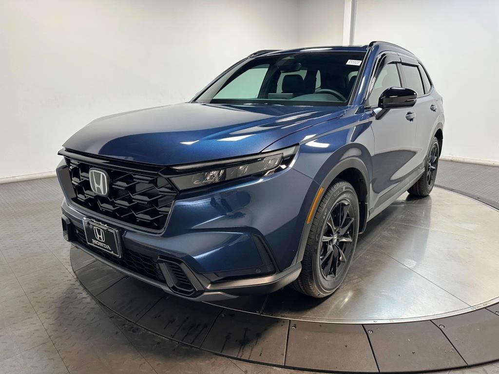 2026 Honda CR-V Hybrid Sport-L - Canyon River Blue Metallic exterior view 4