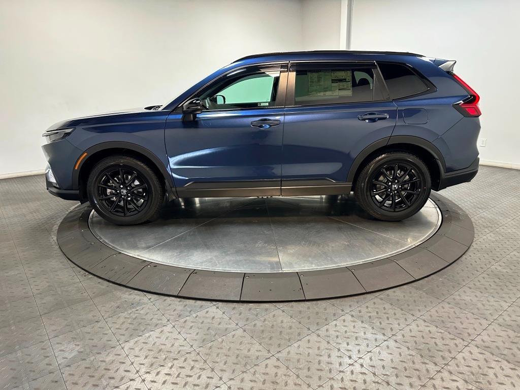 2026 Honda CR-V Hybrid Sport-L - Canyon River Blue Metallic exterior view 5