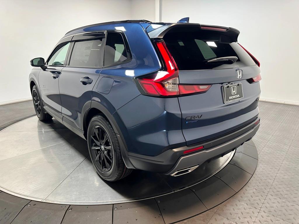 2026 Honda CR-V Hybrid Sport-L - Canyon River Blue Metallic exterior view 6