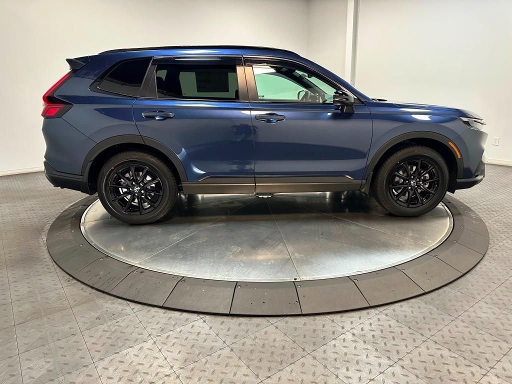 2026 Honda CR-V Hybrid Sport-L - Canyon River Blue Metallic exterior view 9