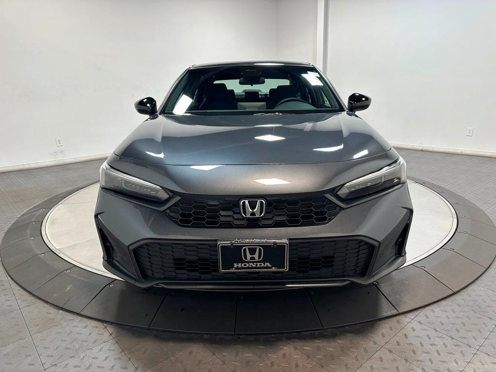 2026 Honda Civic Sedan Sport - Meteorite Gray Metallic exterior view 3