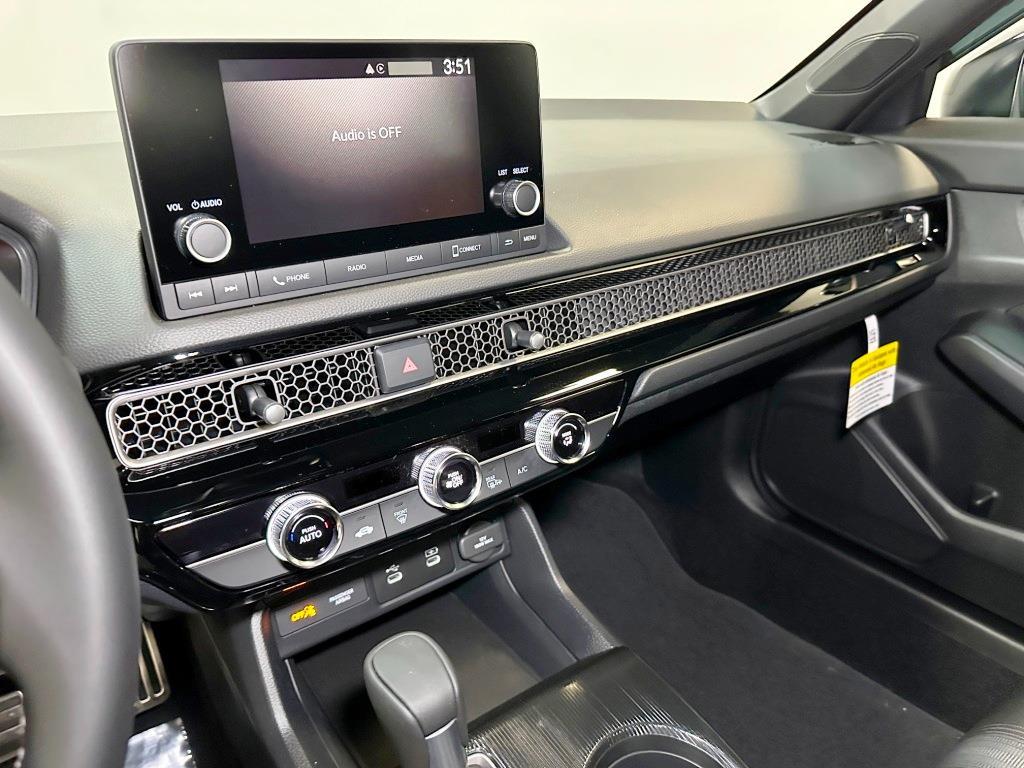 2026 Honda Civic Sedan Sport - Meteorite Gray Metallic exterior view 18