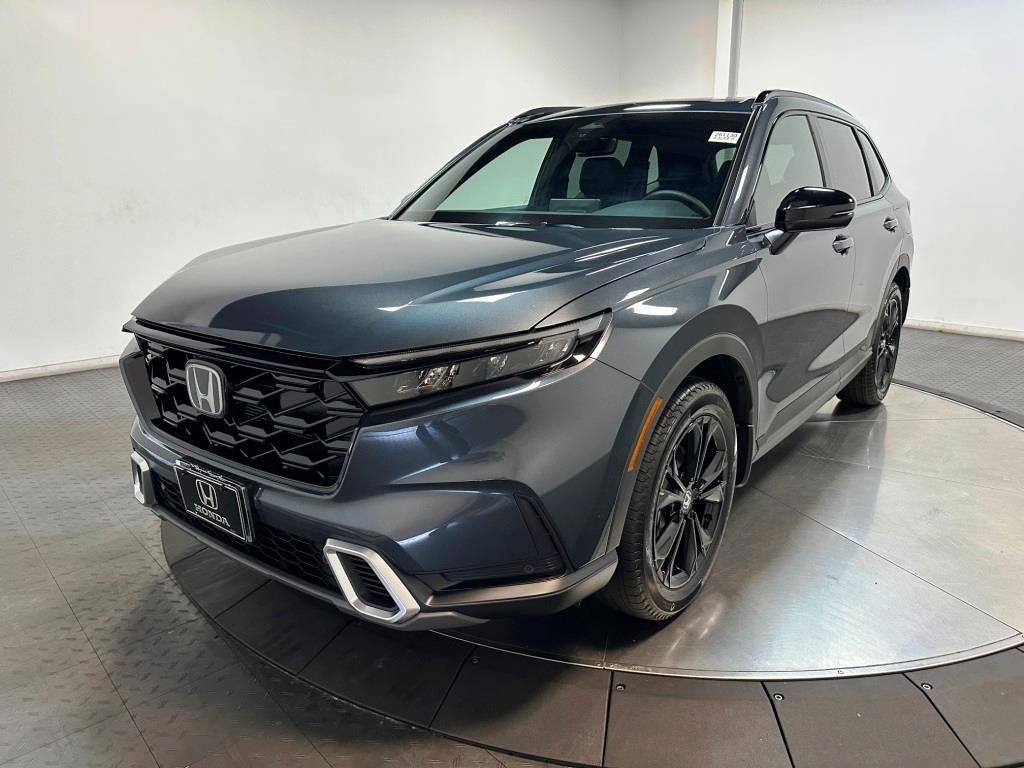 2026 Honda CR-V Hybrid Sport Touring - Meteorite Gray Metallic exterior view 4