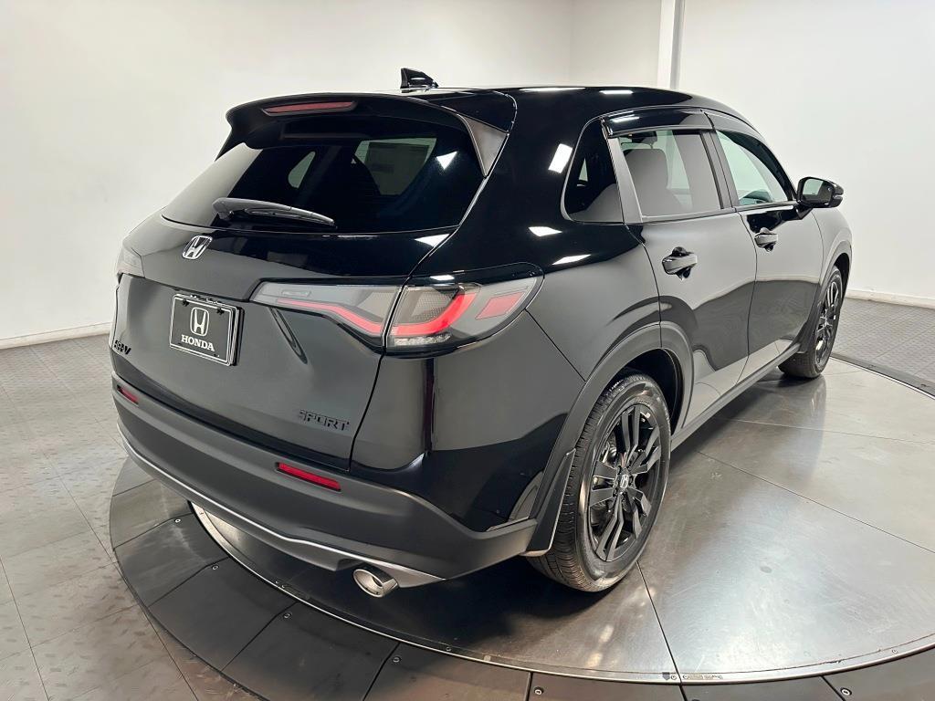 2026 Honda HR-V Sport - Crystal Black Pearl exterior view 8