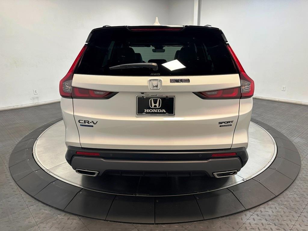 2026 Honda CR-V Hybrid Sport Touring - Platinum White Pearl exterior view 7