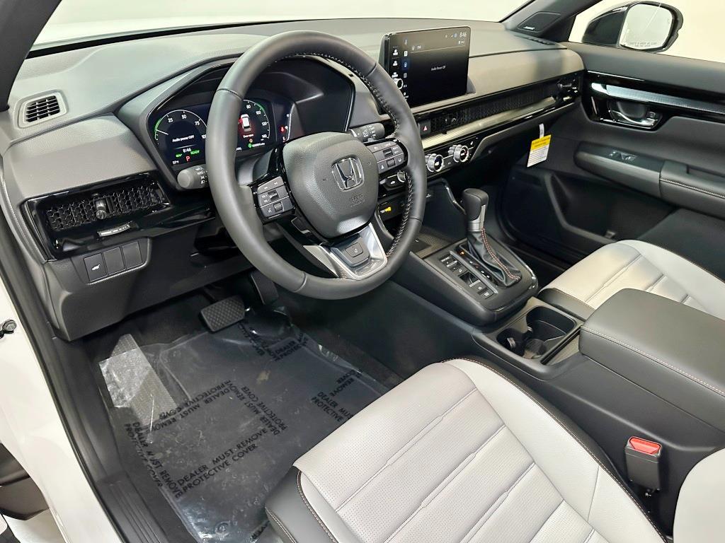 2026 Honda CR-V Hybrid Sport Touring - Platinum White Pearl exterior view 15