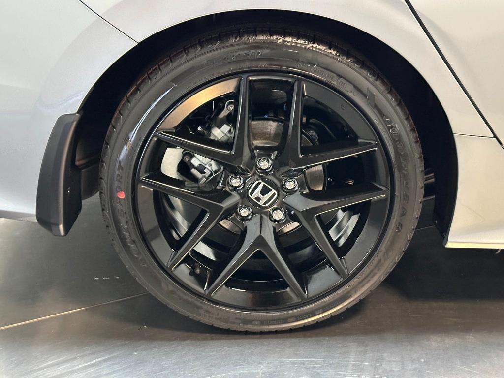 2026 Honda Civic Sedan Sport - Solar Silver Metallic exterior view 10