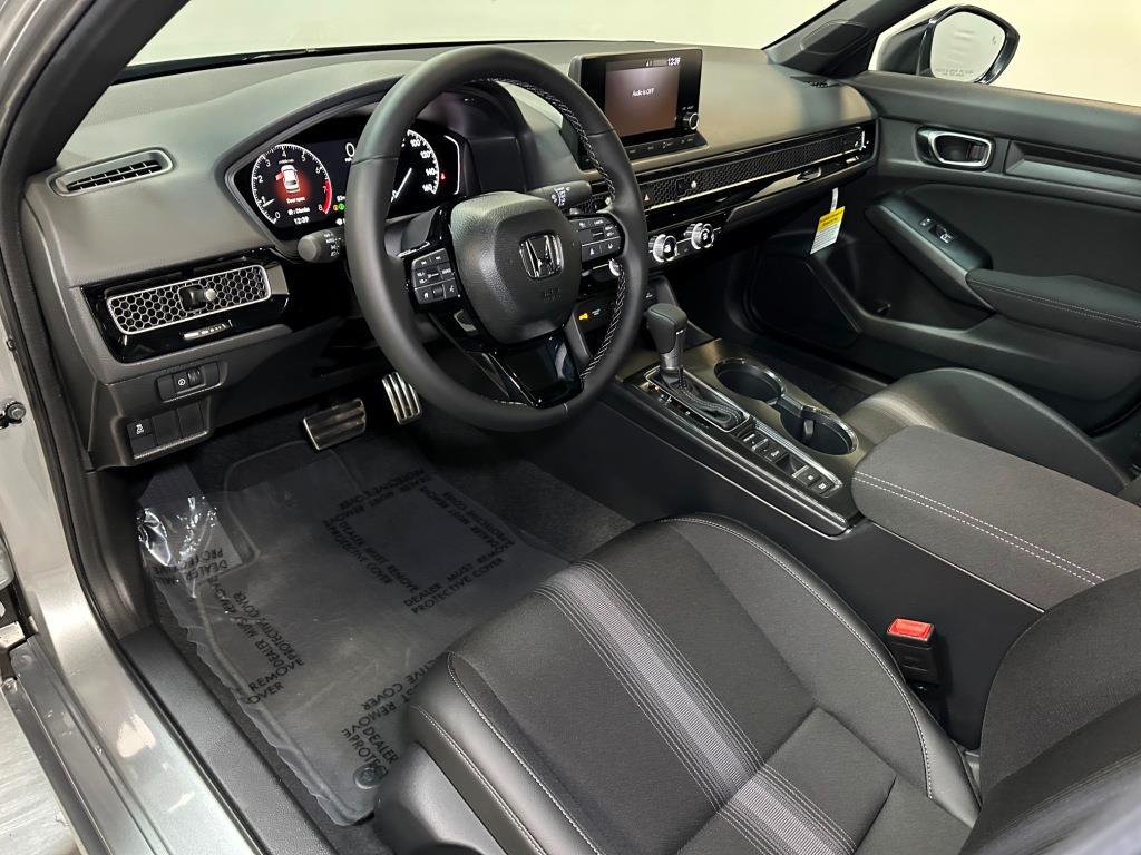 2026 Honda Civic Sedan Sport - Solar Silver Metallic exterior view 14