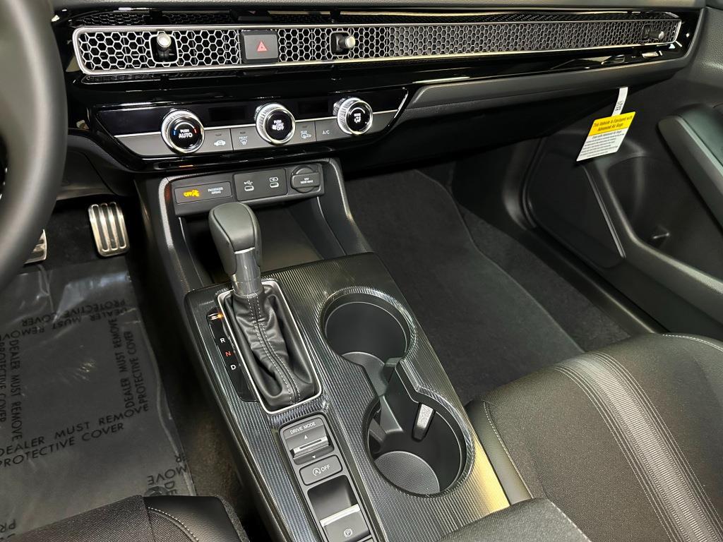 2026 Honda Civic Sedan Sport - Solar Silver Metallic exterior view 19