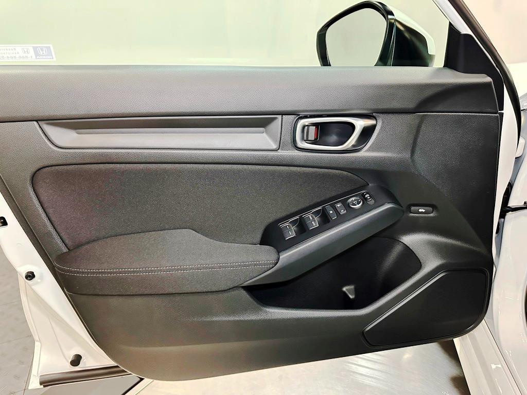 2026 Honda Civic Sedan LX - Platinum White Pearl exterior view 11