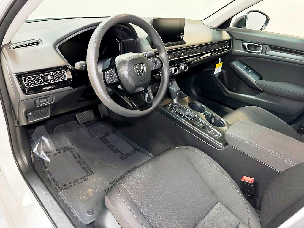 2026 Honda Civic Sedan LX - Platinum White Pearl exterior view 14