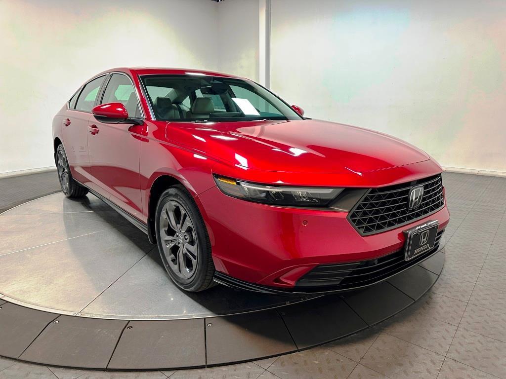 2026 Honda Accord Hybrid EX-L - Radiant Red Metallic exterior view 2