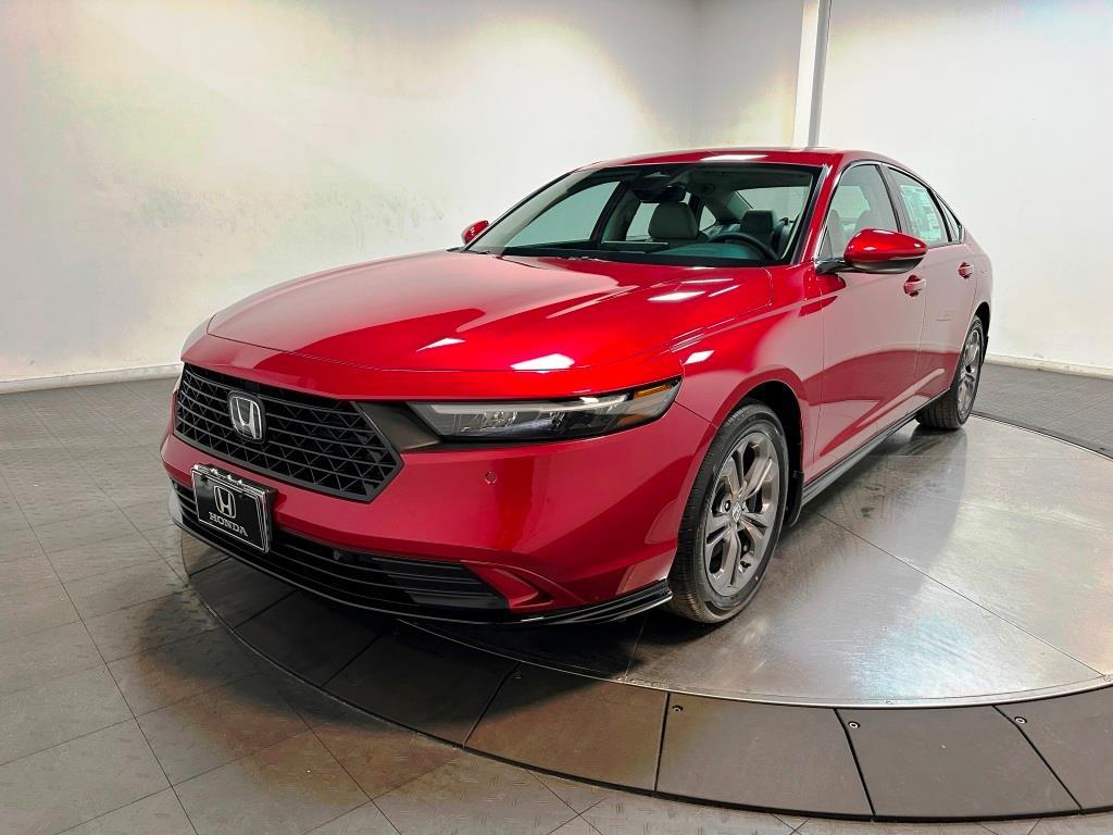 2026 Honda Accord Hybrid EX-L - Radiant Red Metallic exterior view 4