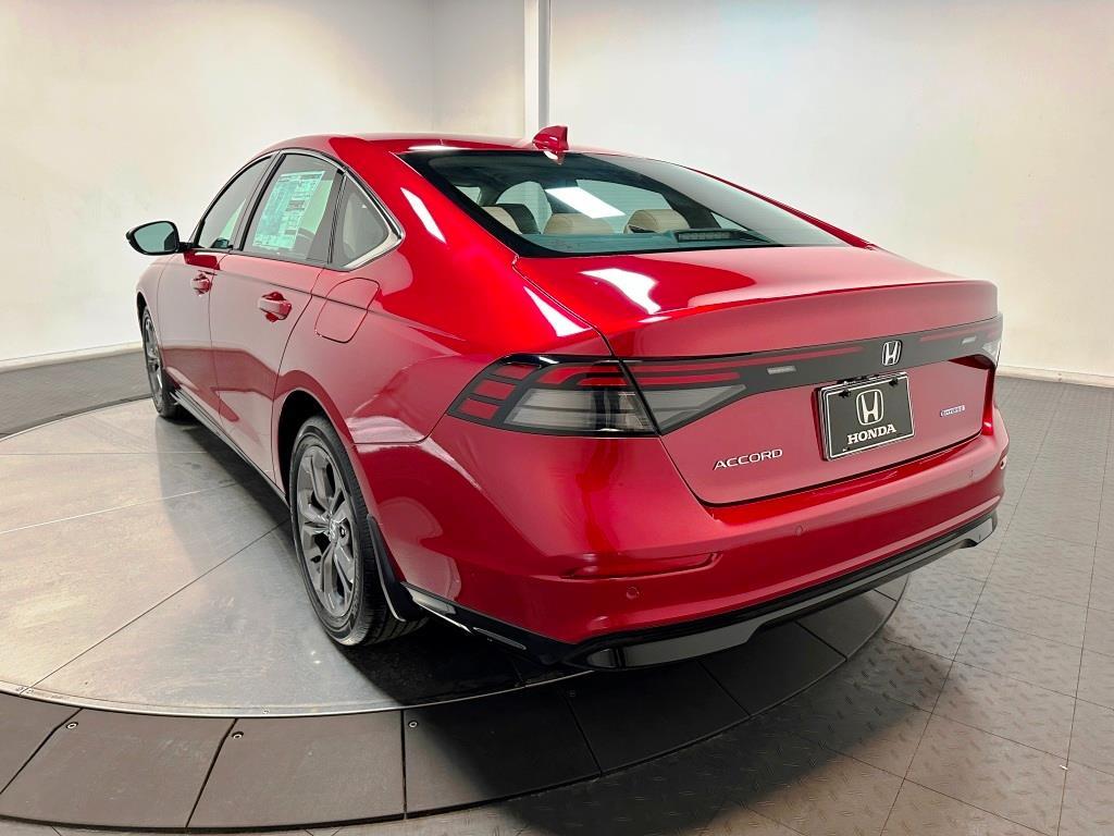 2026 Honda Accord Hybrid EX-L - Radiant Red Metallic exterior view 7