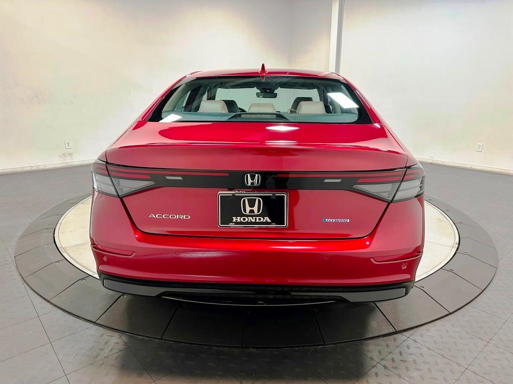 2026 Honda Accord Hybrid EX-L - Radiant Red Metallic exterior view 8
