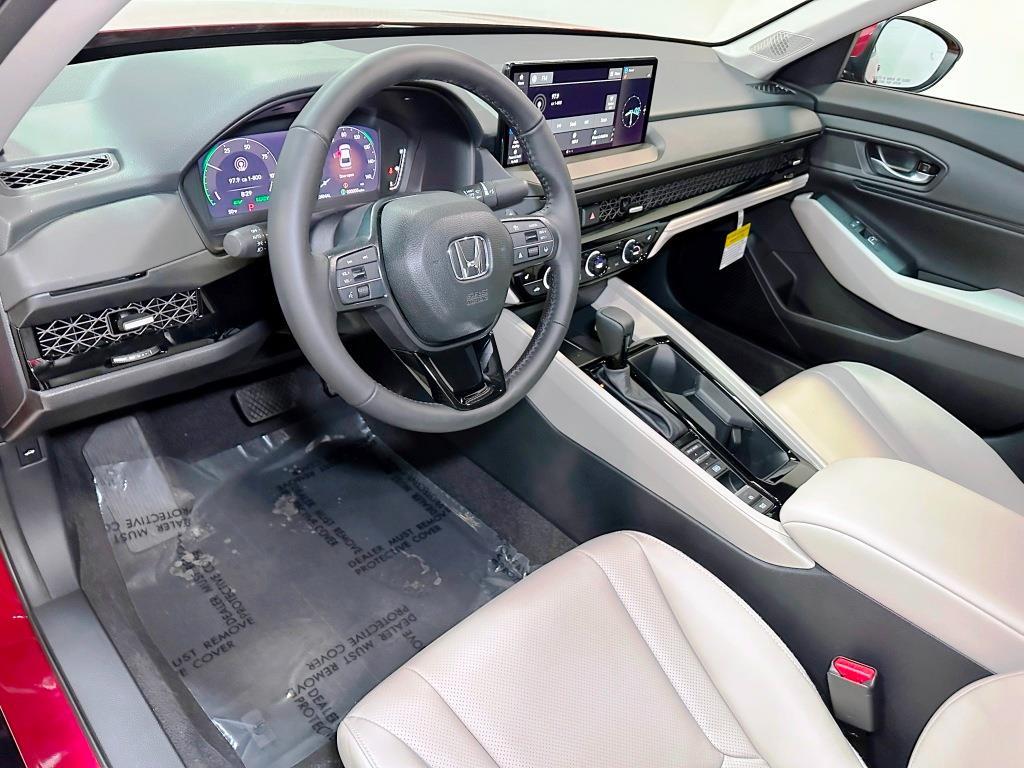 2026 Honda Accord Hybrid EX-L - Radiant Red Metallic exterior view 16