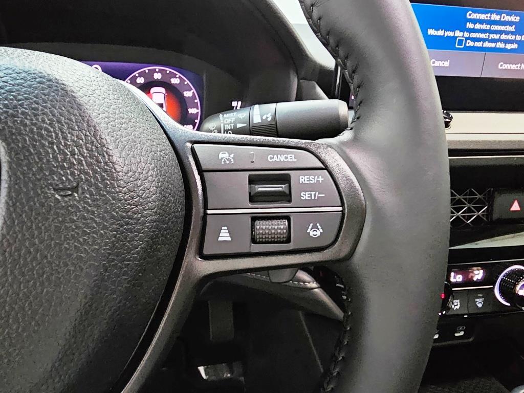 2026 Honda Accord Hybrid EX-L - Platinum White Pearl exterior view 17