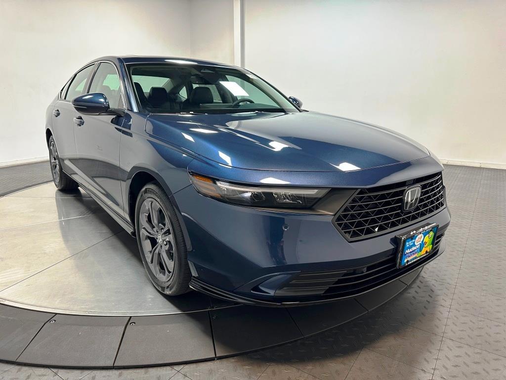 2026 Honda Accord Hybrid EX-L - Canyon River Blue Metallic exterior view 2