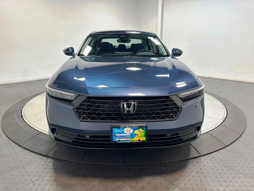 2026 Honda Accord Hybrid EX-L - Canyon River Blue Metallic exterior view 3