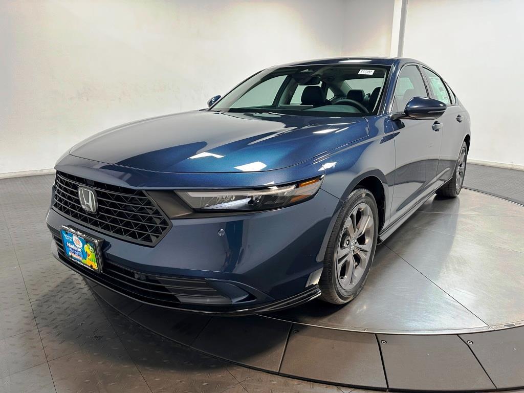 2026 Honda Accord Hybrid EX-L - Canyon River Blue Metallic exterior view 4