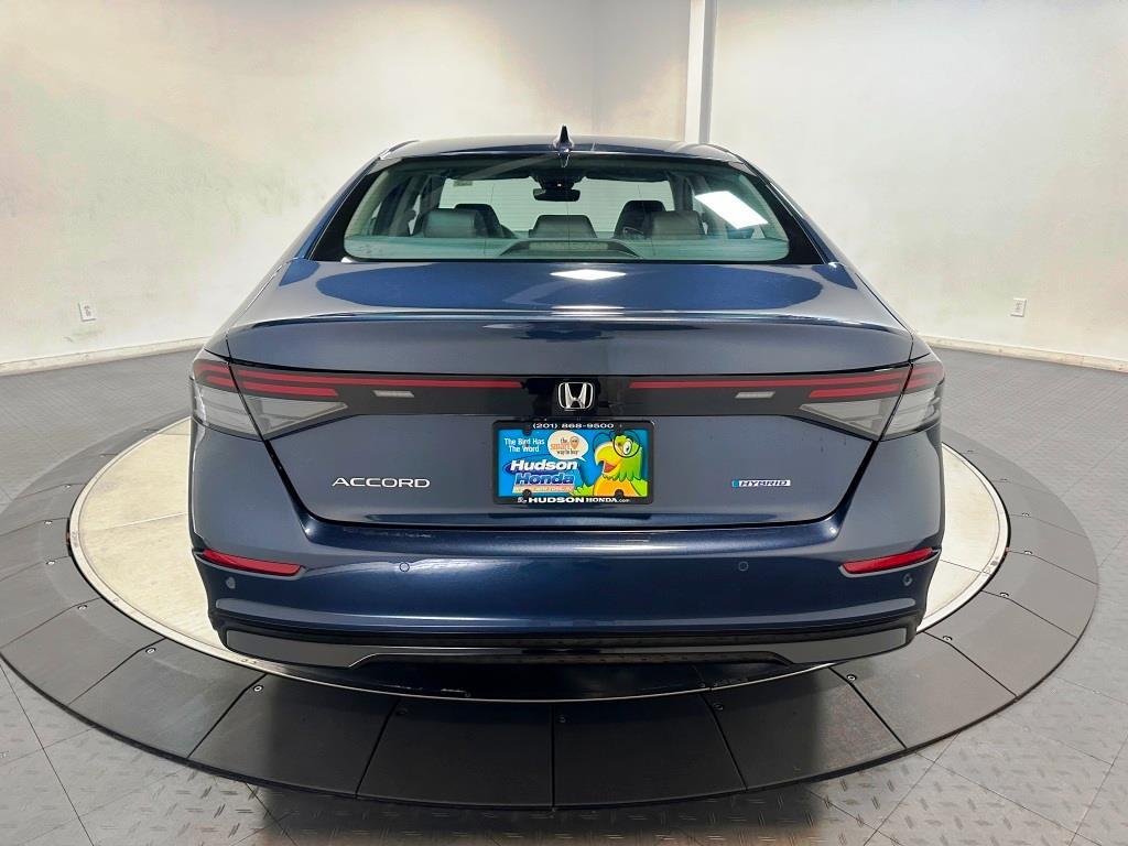 2026 Honda Accord Hybrid EX-L - Canyon River Blue Metallic exterior view 7