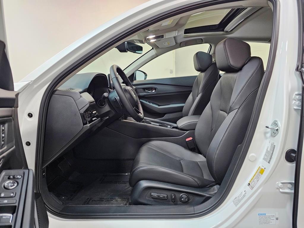 2026 Honda Accord Hybrid EX-L - Platinum White Pearl exterior view 13