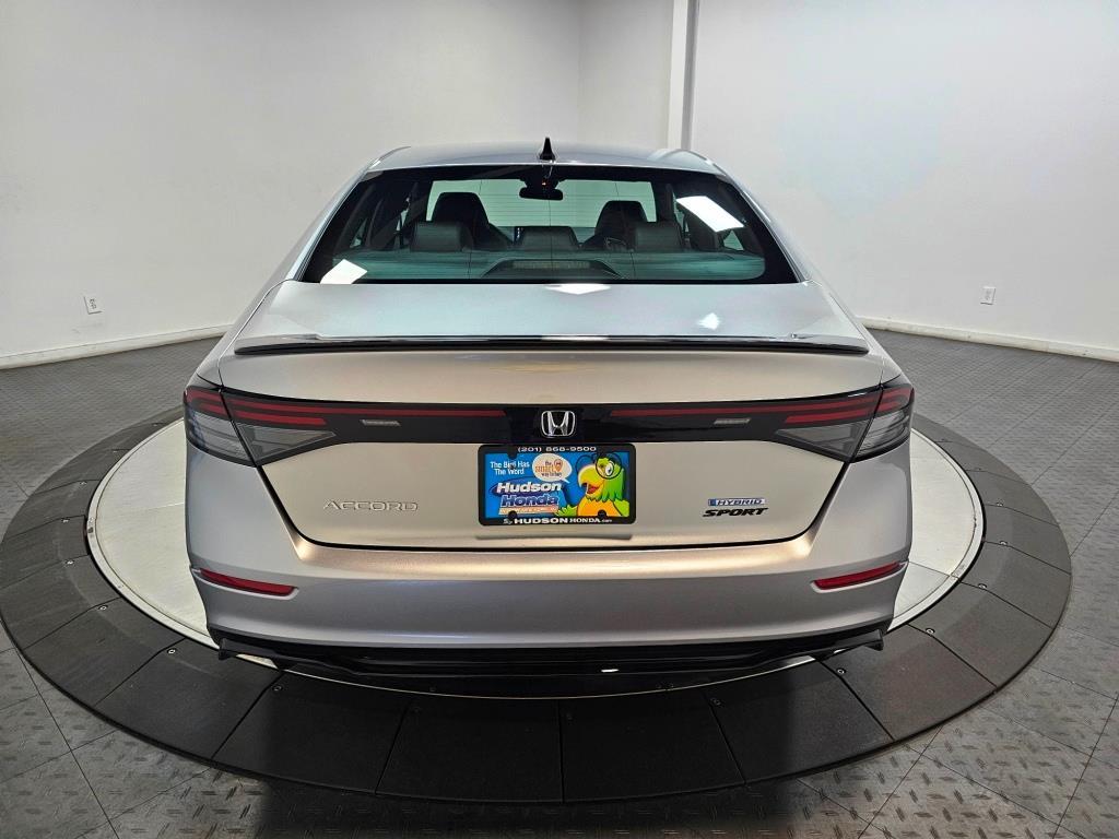 2026 Honda Accord Hybrid Sport-L - Solar Silver Metallic exterior view 7
