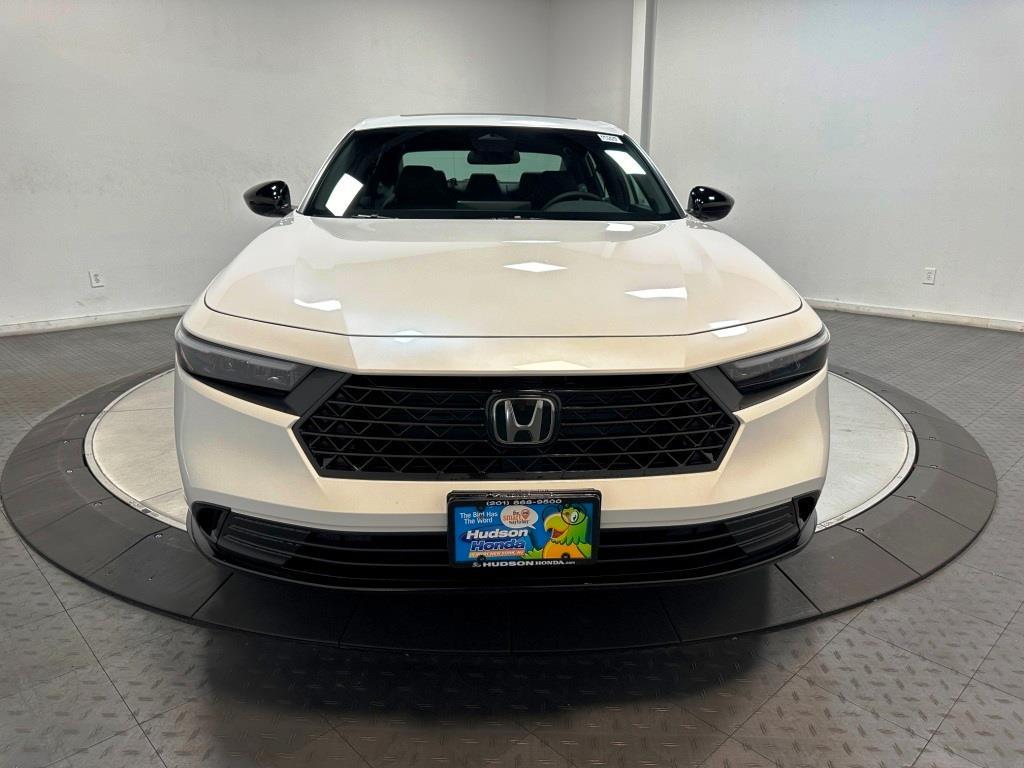 2026 Honda Accord Hybrid Sport-L - Platinum White Pearl exterior view 3