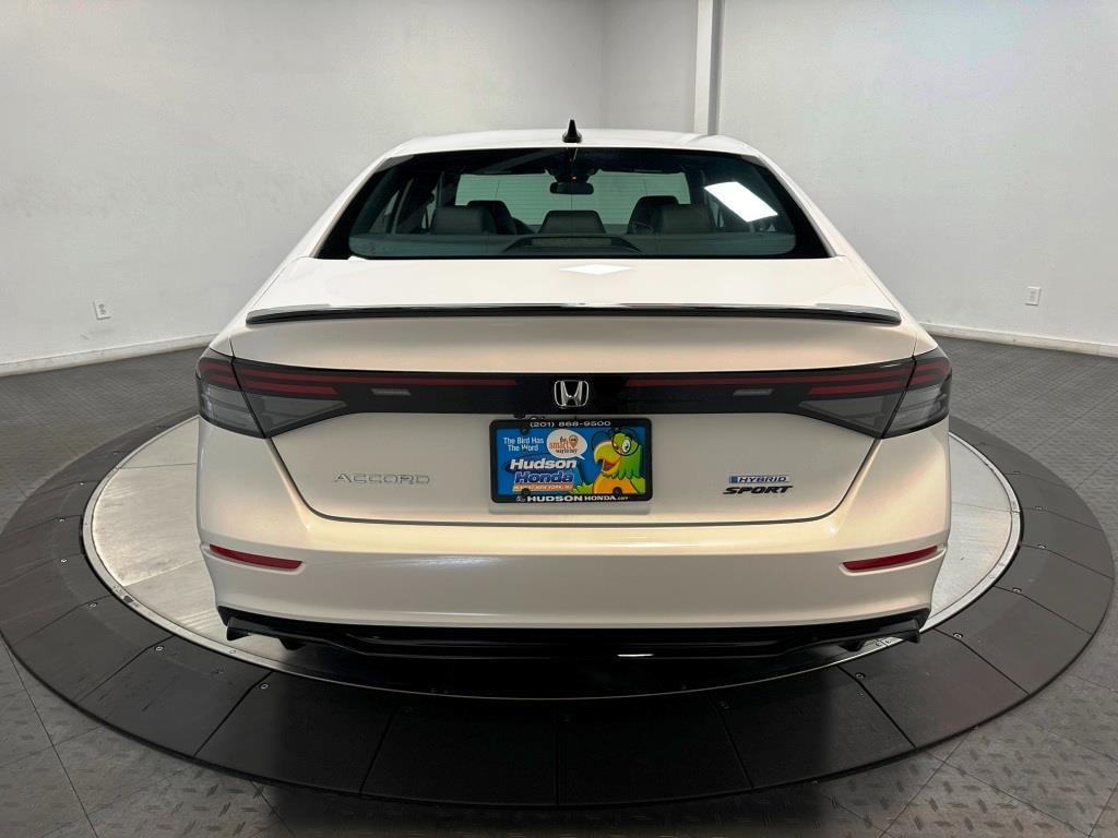 2026 Honda Accord Hybrid Sport-L - Platinum White Pearl exterior view 7