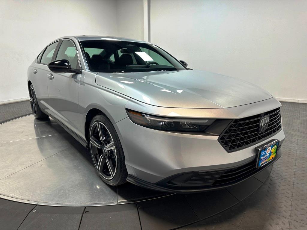 2026 Honda Accord Hybrid Sport - Solar Silver Metallic exterior view 2