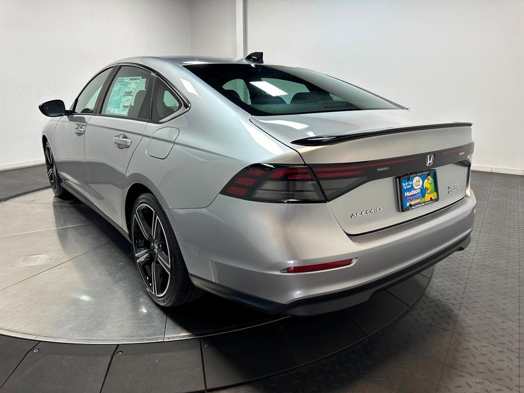 2026 Honda Accord Hybrid Sport - Solar Silver Metallic exterior view 6