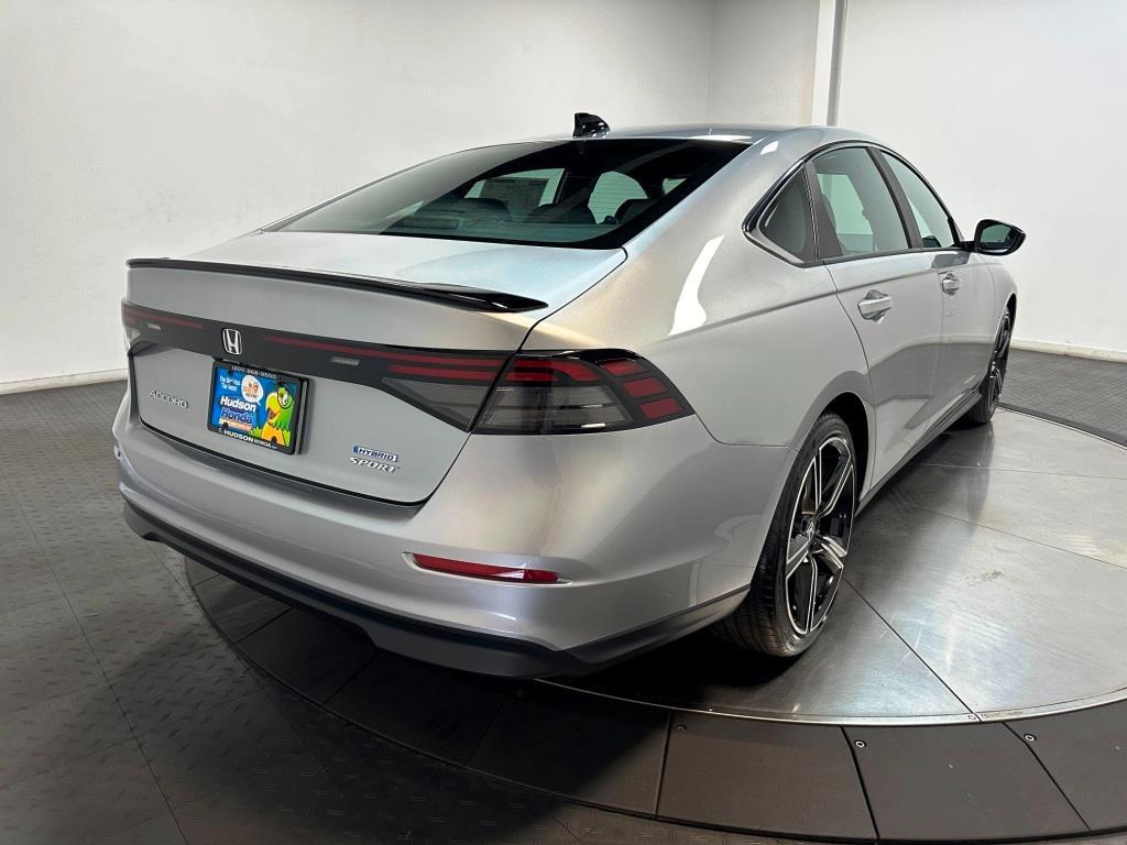 2026 Honda Accord Hybrid Sport - Solar Silver Metallic exterior view 8