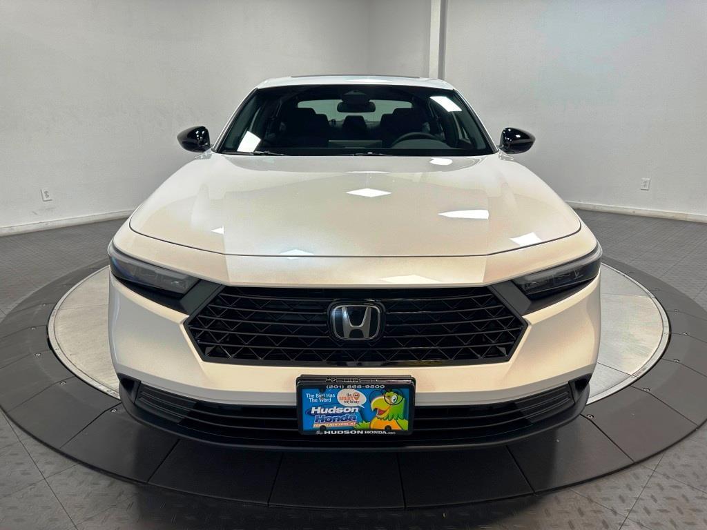 2026 Honda Accord Hybrid Sport - Platinum White Pearl exterior view 3