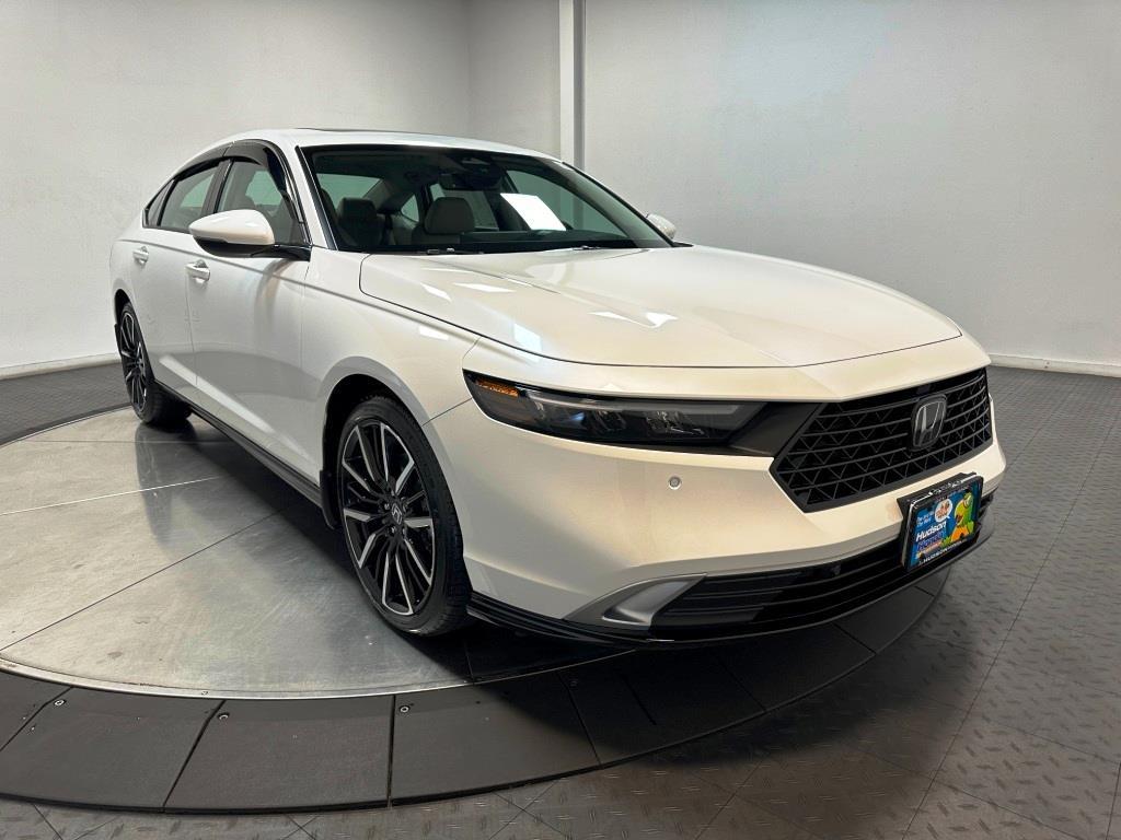 2026 Honda CR-V Hybrid Sport Touring - WHITE exterior view 2