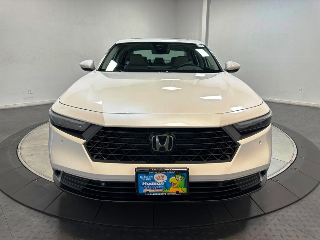 2026 Honda CR-V Hybrid Sport Touring - WHITE exterior view 3