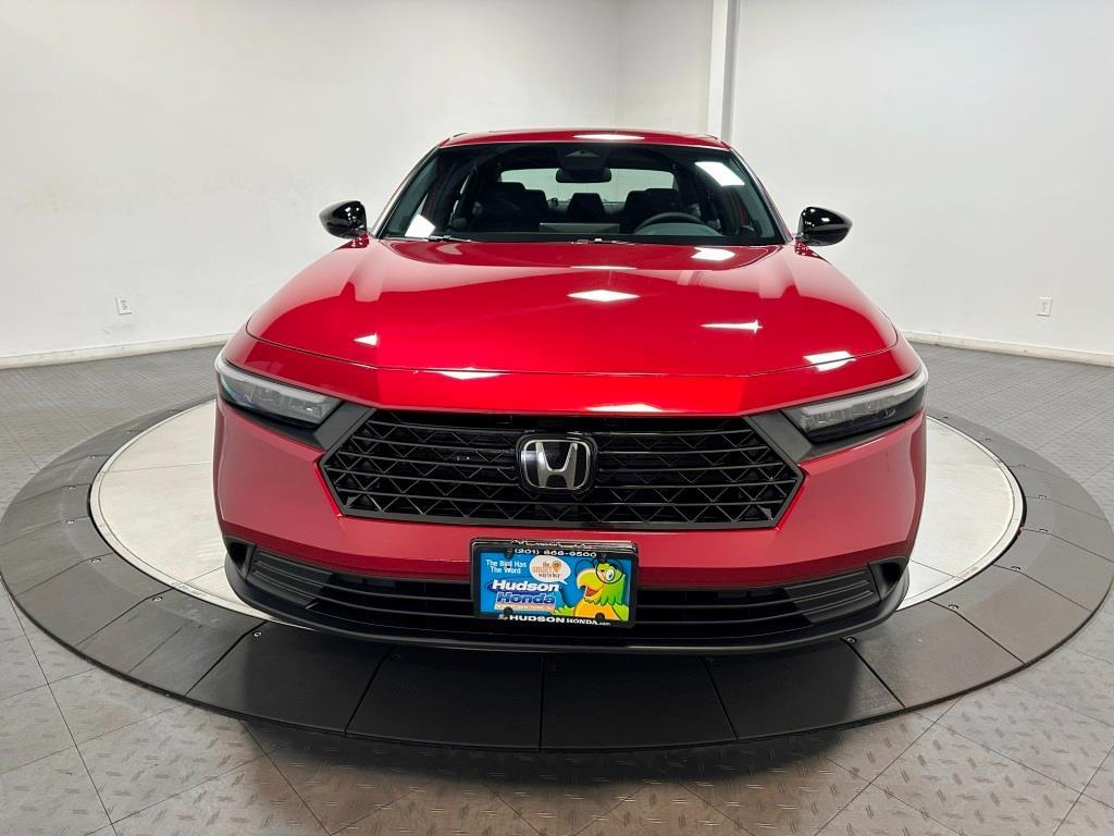 2026 Honda Accord Hybrid Sport - Radiant Red Metallic exterior view 3