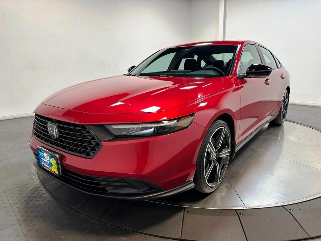 2026 Honda Accord Hybrid Sport - Radiant Red Metallic exterior view 4