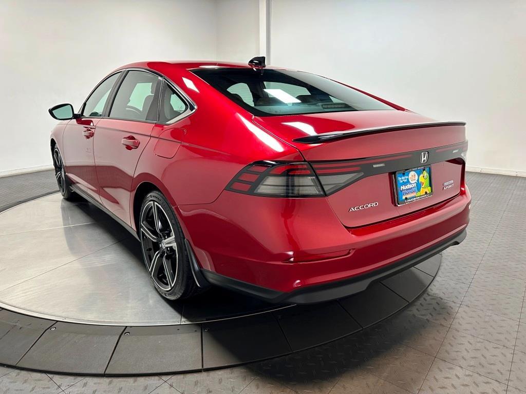 2026 Honda Accord Hybrid Sport - Radiant Red Metallic exterior view 6