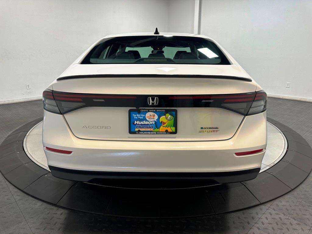 2026 Honda Accord Hybrid Sport - Platinum White Pearl exterior view 7