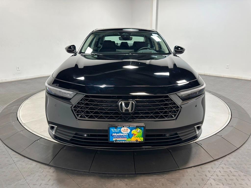 2026 Honda Accord Hybrid Touring - Crystal Black Pearl exterior view 3