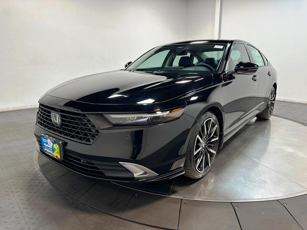 2026 Honda Accord Hybrid Touring - Crystal Black Pearl exterior view 4