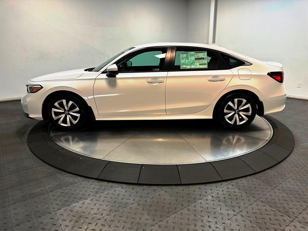 2026 Honda Civic Sedan LX - Platinum White Pearl exterior view 5