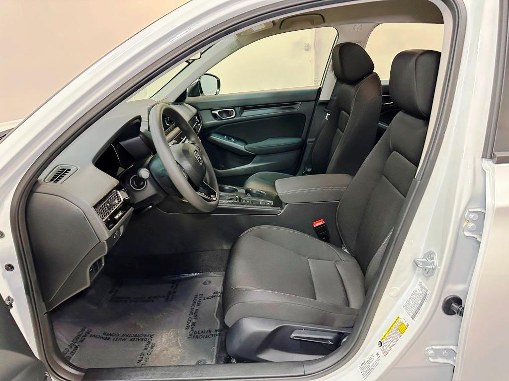 2026 Honda Civic Sedan LX - Platinum White Pearl exterior view 13