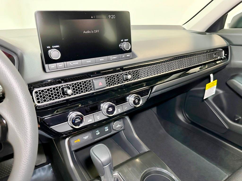 2026 Honda Civic Sedan LX - Platinum White Pearl exterior view 18