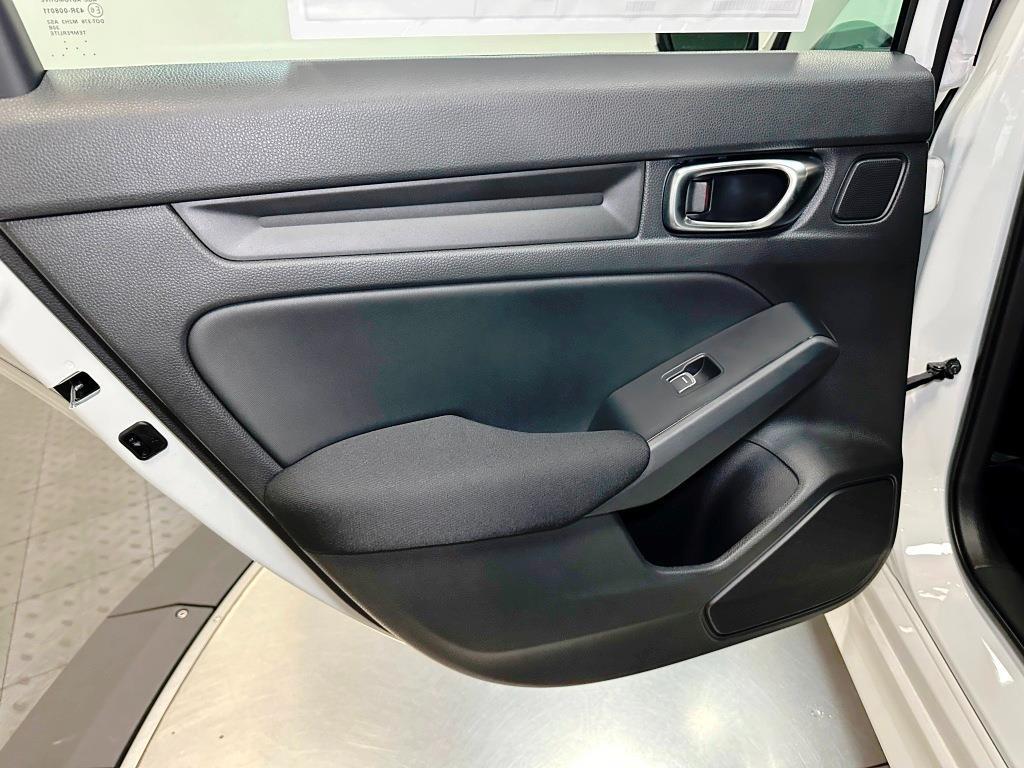 2026 Honda Civic Sedan LX - Platinum White Pearl exterior view 20